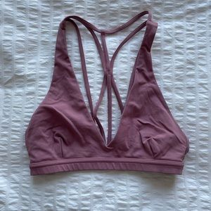 lululemon pink sports bra size 2